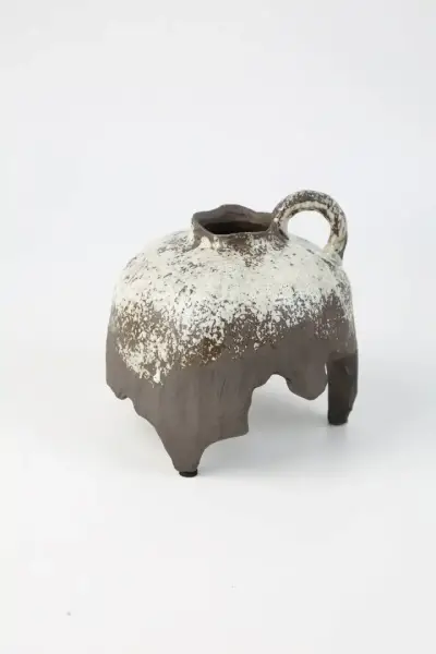 Vitale Seramik Sürahi Vazo 18.5*16.5*18 cm(AK.LB0094) - 1