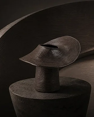 Vitale Seramik Tako Vazo 21*21*19 cm(AK.LB0108) - 3