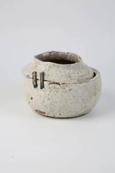 Vitale Seramik Yamalı Çiçeklik 20*20*13.5 cm(AK.LB0102) - 1