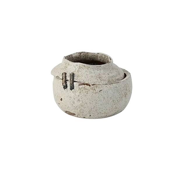 Vitale Seramik Yamalı Çiçeklik 20*20*13.5 cm(AK.LB0102) - 2
