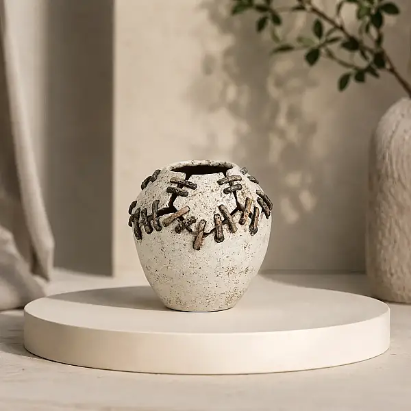 Vitale Seramik Yamalı Küp 19*19*19.5 cm(AK.LB0098) - 1