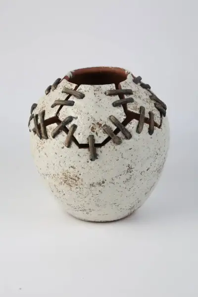 Vitale Seramik Yamalı Küp 24.3*24.3*26 cm(AK.LB0097) - 1