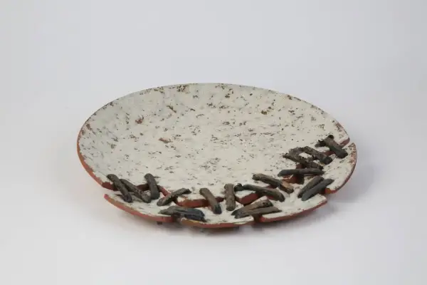 Vitale Seramik Yamalı Tabak 30.5*30.5*5 cm(AK.LB0099) - 1