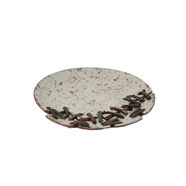 Vitale Seramik Yamalı Tabak 30.5*30.5*5 cm(AK.LB0099) - 2