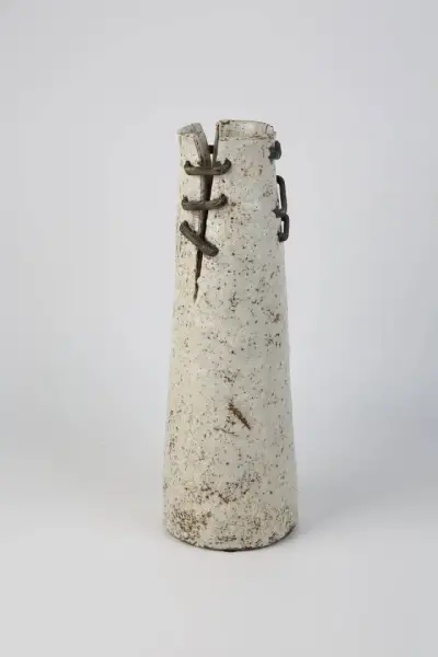 Vitale Seramik Yamalı Vazo 13*13*40 cm(AK.LB0100) - 1