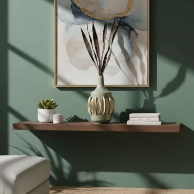 Vitale Seramik Yeşil Summer Şişe 20*20*33 cm (AK.KD0001) - Vitale