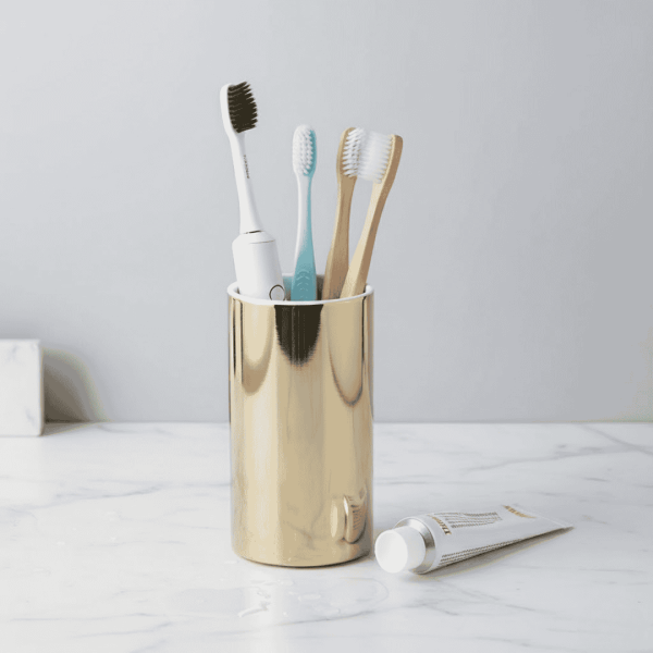 Vitale Tezgah Üstü Yuvarlak Diş Fırçalık (KBW-631GL) - 1