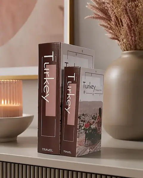 Vitale Turkey Kitap Kutu 27*18*7 cm (AK.JI0069) - 2