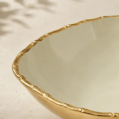 Vitale Yeşil Kase 30*30*10 cm (AK.IV0220) - 5
