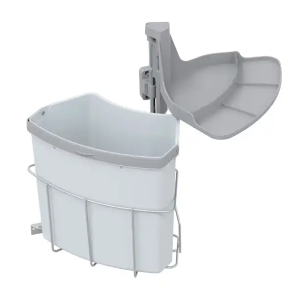 Vauth Sagel Envi Center 1 Kapağa Bağlı 18L Çöp Kovası 400mm (90003713) - 1
