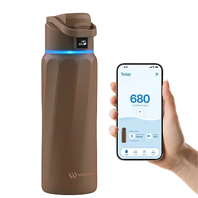 WaterH Akıllı Termos Kahverengi 710 Ml (WTH710-KAHVE) - 1