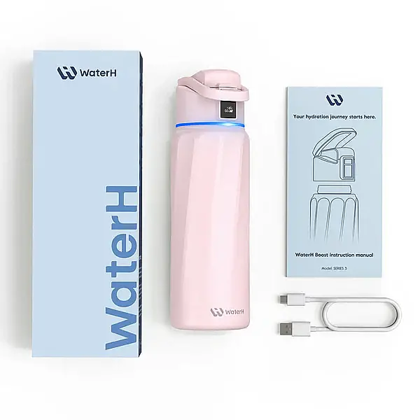 WaterH Akıllı Termos Pembe 710 Ml (WTH710-PEMBE) - 2