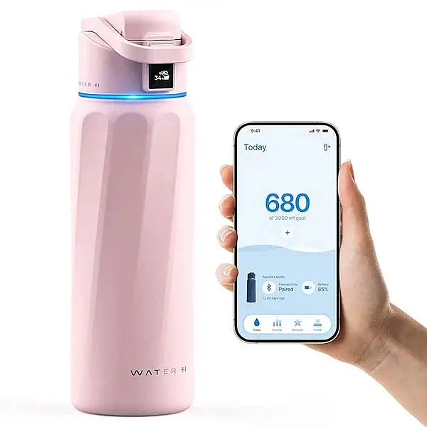 WaterH Akıllı Termos Pembe 710 Ml (WTH710-PEMBE) - 1