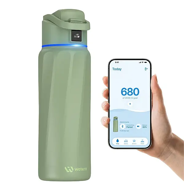 WaterH Akıllı Termos Yeşil 946 Ml (WTH946-YEŞİL) - 1