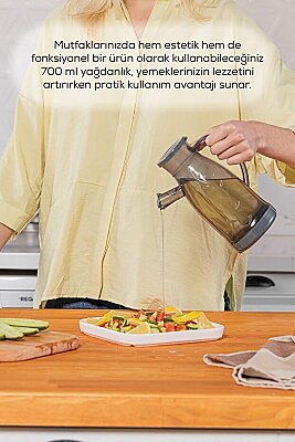 Yağlık Sirkelik Şeffaf Sosluk 700 Ml (AMZ23) - Genel (1)