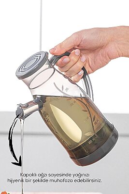 Yağlık Sirkelik Şeffaf Sosluk 700 Ml (AMZ23) - 3