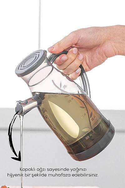 Yağlık Sirkelik Şeffaf Sosluk 700 Ml (AMZ23) - 3