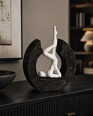 Yamaçta Yoga Dekoratif Obje 5*17*20 cm (AK.IT0135) - 1