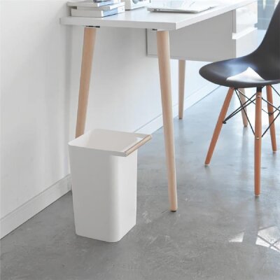 Yamazaki Como Çöp Kovası Beyaz 10 Lt (YM 3132) - Yamazaki