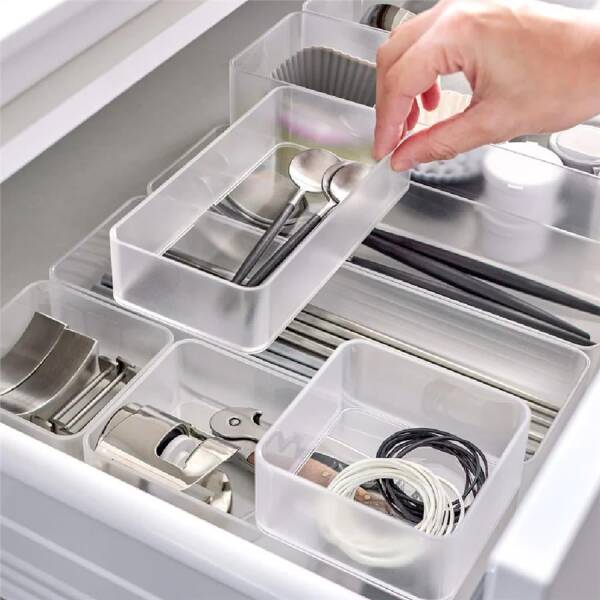 Yamazaki Şeffaf Düzenleyici 2li Set (YM 3642) - 1