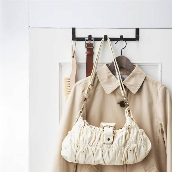 Yamazaki Smart Kapı Üstü Geniş Askılık Siyah (YM 7650) - 3