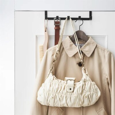 Yamazaki Smart Kapı Üstü Geniş Askılık Siyah (YM 7650) - 4