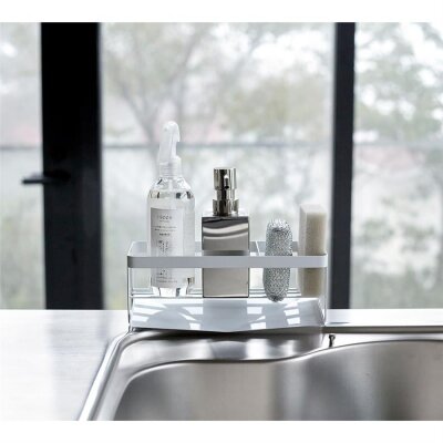 Yamazaki Tower Beyaz Deterjanlık & Süngerlik (YM 5016) - Yamazaki