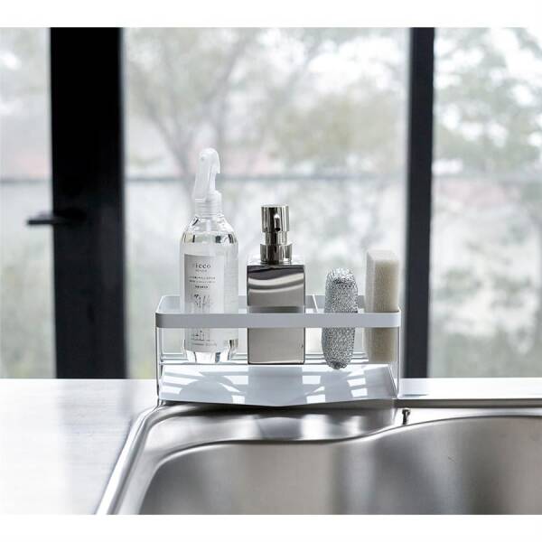 Yamazaki Tower Beyaz Deterjanlık & Süngerlik (YM 5016) - 1