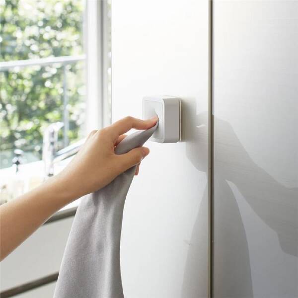 Yamazaki Tower Duvara Monte/Yapışkanlı Kancalı Havluluk Beyaz (YM 5629) - 2