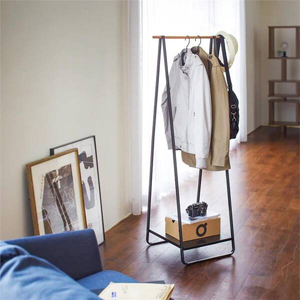 Yamazaki Tower Elbise Askısı Siyah (YM 2298) - 1