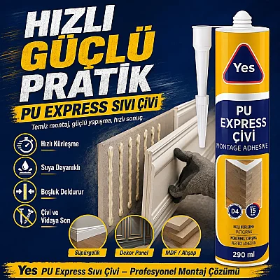 Yes Pu Express Sıvı Çivi 290 ML (TUT803) - YES (1)