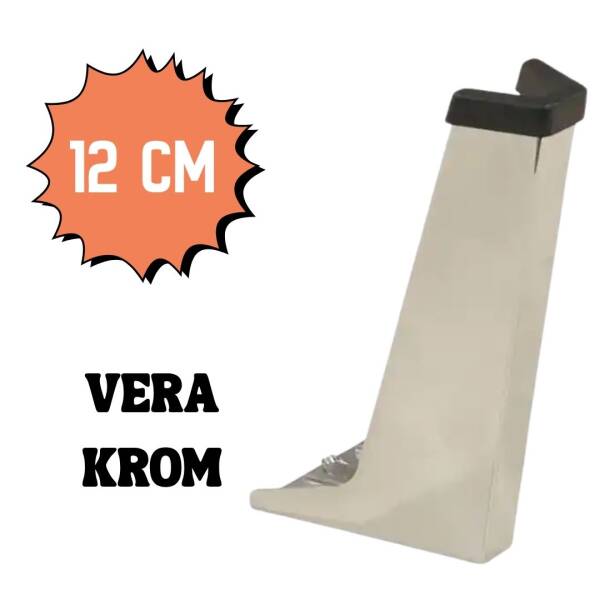 Yılmaz Vera Metal Ayak 12cm Dekoratif Krom (Y-1518-12-18) - 1
