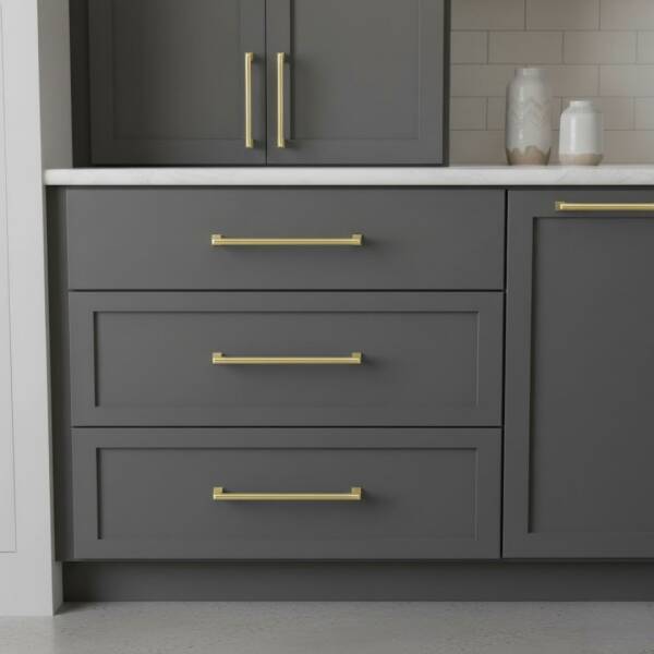 System Mobilya Kulbu Gold/Altın Renk 160mm Kulp (SY6518 0160 GL) - 2