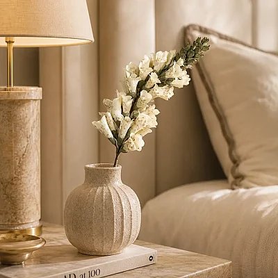 Yüksüke Cream Yapay Çiçek 12*80*8 cm (AK.JZ0017) - 3
