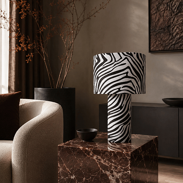 Zebra Abajur - 2