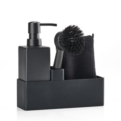 Zone Denmark Bulaşık Yıkama Seti 4 Parça Siyah (ZD 330413) - Zone Denmark (1)