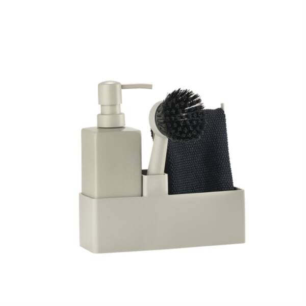 Zone Denmark Bulaşık Yıkama Seti Bej Renk 4 parça (ZD 15240) - 1