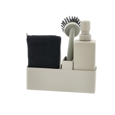 Zone Denmark Bulaşık Yıkama Seti Bej Renk 4 parça (ZD 15240) - Zone Denmark (1)