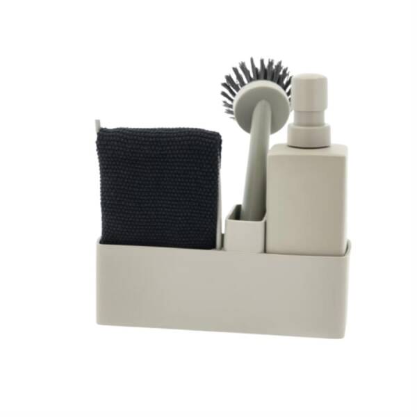 Zone Denmark Bulaşık Yıkama Seti Bej Renk 4 parça (ZD 15240) - 2