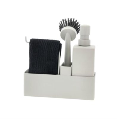 Zone Denmark Bulaşık Yıkama Seti Gri 4 Parça (ZD 15238) - 3