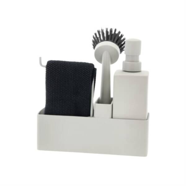 Zone Denmark Bulaşık Yıkama Seti Gri 4 Parça (ZD 15238) - 3