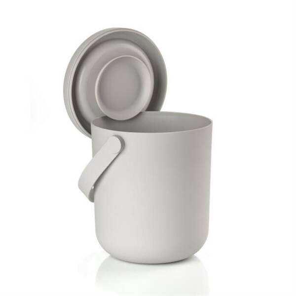 Zone Denmark Dairesel Atık Çöp Kutusu 3 L Sıcak Gri (ZD 23205) - 1