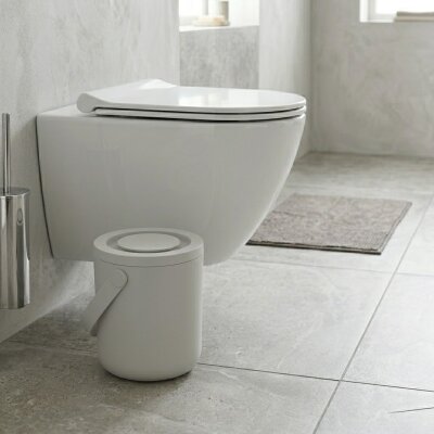 Zone Denmark Dairesel Atık Çöp Kutusu 3 L Sıcak Gri (ZD 23205) - Zone Denmark