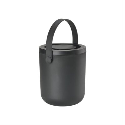 Zone Denmark Dairesel Atık Çöp Kutusu Siyah 3 Litre (ZD 23201) - Zone Denmark