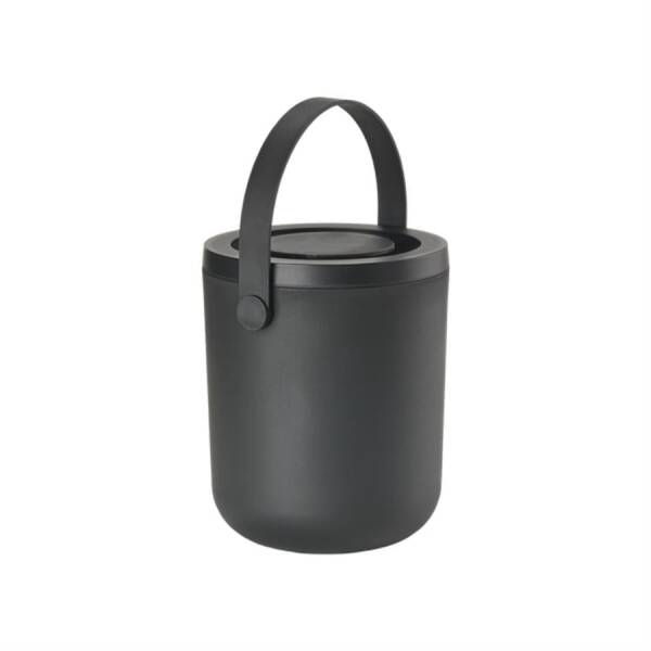 Zone Denmark Dairesel Atık Çöp Kutusu Siyah 3 Litre (ZD 23201) - 1