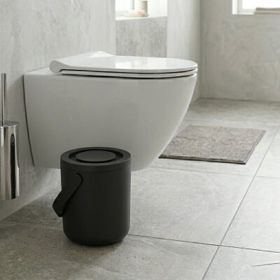 Zone Denmark Dairesel Atık Çöp Kutusu Siyah 3 Litre (ZD 23201) - Zone Denmark