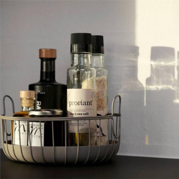 Zone Denmark Inu Masa Üstü Tel Sepet Kahverengi 22x8 cm (ZD 33563) - 1