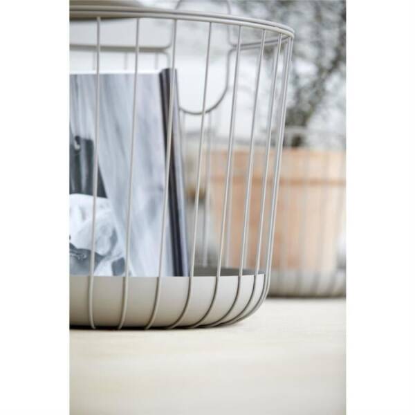 Zone Denmark Inu Masa Üstü Tel Sepet Kahverengi 41x41 (ZD 10552) - 2