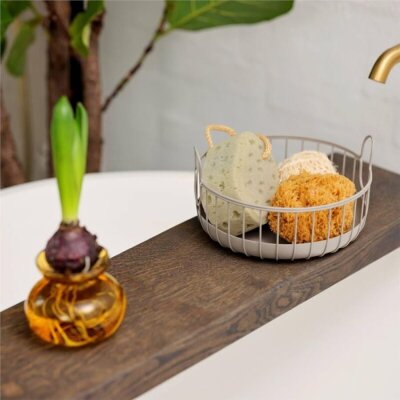 Zone Denmark Inu Masa Üstü Tel Sepet Soft Gri 22x8 cm (ZD 33562) - Zone Denmark (1)