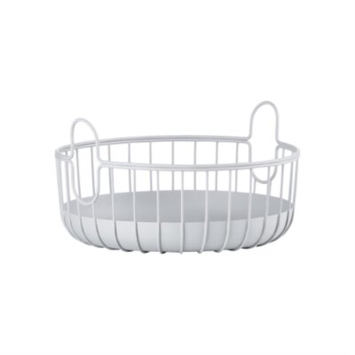 Zone Denmark Inu Masa Üstü Tel Sepet Soft Gri 22x8 cm (ZD 33562) - 3